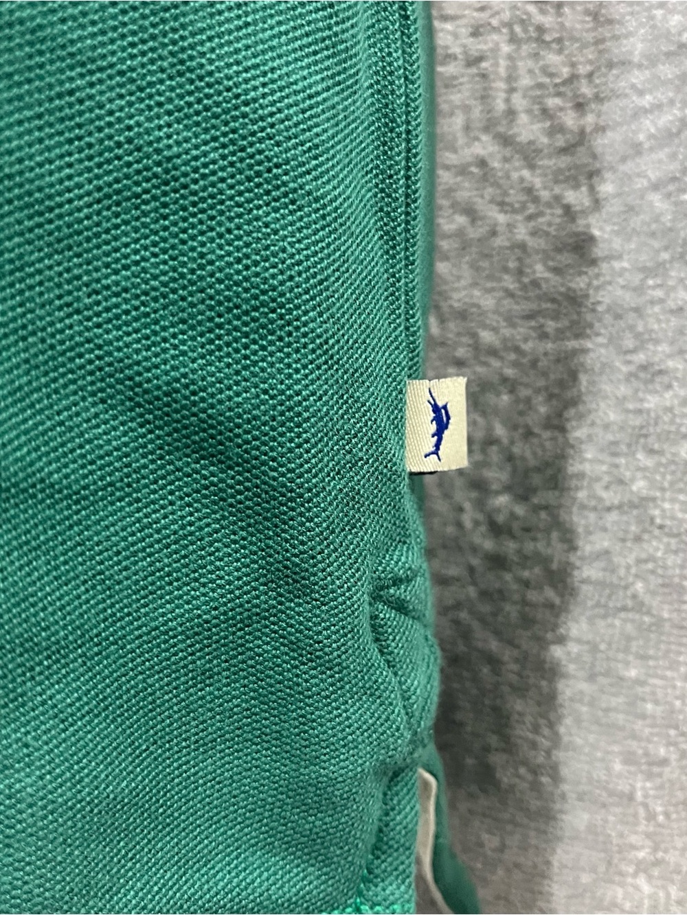 Tommy Bahama Polo Shirt Men's Large Marlin Around Cotton Myrtle Green NWT Preppy - Picture 2 of 5